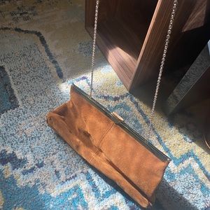 Vintage Etra brand Genuine Leather purse clutch